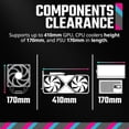 thumbnail image 3 of GABINETE COOLER MASTER MASTERBOX 600  WH ARGB, 3 of 12