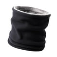 thumbnail image 4 of GUOOL Cache-Cou d'Hiver Doux pour Adultes Foulard Polyvalente pour Course Ski Randonnée Noir, 4 of 9