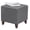 Grey, variant on Simple British Style Cube Footstool, 16x16x16, Gray Ottoman foot rest,OF0102