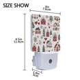 thumbnail image 4 of Yayeee LED Plug in Night Light for The Home with Auto Dusk to Dawn Light Sensors, 2 Pack, Red Nordic Christmas, 4 of 6