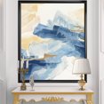 thumbnail image 2 of Designart Metallic Gold Indigo II Framed Wall Art, 2 of 3