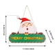 thumbnail image 3 of Decoración Navideña de Madera con Luces Led para Colgar En La Pared | Letrero de Papá Noel y Árbol de Navidad | Decoración Navideña a Pilas con Luces Cálidas | Artesanía Rústica de Madera para Decora, 3 of 6
