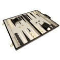 thumbnail image 2 of Middleton Games Unisex Deluxe Backgammon Board Games, Simulated Leather Black, 2 of 9