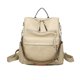 thumbnail image 2 of Women Leather Backpack High Capacity School Bags Women Travel Backpacks, 2 of 2