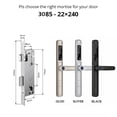 thumbnail image 2 of Waterproof Fingerprint Electronic Digital Smart Door Lock RFID Card Code Keyless Lock For Aluminum/sliding Door ,Easy Installation, 2 of 7