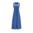 thumbnail image 2 of Vestido largo de verano para mujer, vestido de playa de ajuste regular, vestido de línea para uso diario M, 2 of 7
