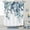 Blue, variant on Extra Long Green Shower Curtain, Plant Shower Curtain Teal Leaves Shower Curtain Machine Washable, Waterproof Fabric Shower Curtain Set for Bathroom Decor with 12 Shower Curtain Hooks 72x84 Inches