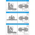thumbnail image 5 of - 3 brocas de carburo extralargas de 8 mm para fresadora de corte al ras, cuchillas de corte para herramientas de carpintería de 50 mm, 63 mm y 76 mm, 5 of 5