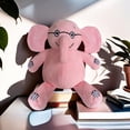 thumbnail image 4 of Peluche genérico 2024 con elefante azul y cerdo rosa para niños, 4 of 6