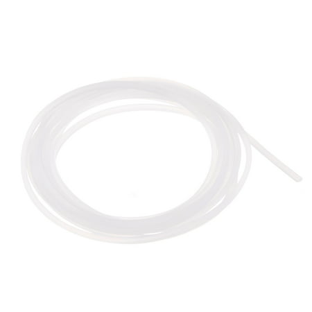 

Uxcell Flexible Solid Silicone Strip 0.08 x0.08 x6.56ft Rectangular No Adhesive Roll for Door White