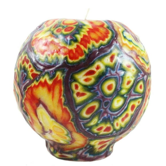 Ball Candle - Multicolor Glowing Veneer Ball Candle