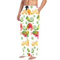 thumbnail image 2 of Chameleon Dinosaur Men's Pajama Pants Cotton Long Sleepwear Lounge Pants S, 2 of 7
