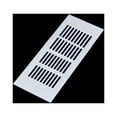 thumbnail image 4 of 80*200/80*300/80*350 Aluminium Alloy Silver Air Vent Louvred Grill Ventilation Grille for Closet Shoe Cupboard Decorative Cover 80*200, 4 of 9