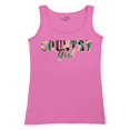 thumbnail image 5 of Country Girl Camo Women's Tank Top Small Town Cowgirl Farm Life Military, 5 of 7