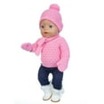 thumbnail image 2 of Doll Christmas Costume Christmas Decorations Doll Costume Doll DIY Clothing Xmas Doll Clothes Christmas Doll Outfit, 2 of 6