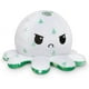thumbnail image 1 of TeeTurtle - El peluche de pulpo reversible original - Azul feliz + azul claro triste - Lindos animales de peluche sensoriales que muestran tu estado de ánimo 4 pulgadas, 1 of 4