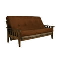 thumbnail image 6 of Tucson Frame-Rustic Walnut Finish-Suede Chocolate Mattress Kodiak Furniture, 6 of 6