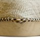 thumbnail image 2 of Fundas decorativas para cojines HomeCentric en beige de 50 x 50 cm (20 x 20 pulgadas), con encaje de yute y cojines marroquíes para sofá, diseño liso, estilo contemporáneo - Tejido de yute, 2 of 3