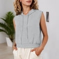 thumbnail image 2 of Tiweut Long Sleeve Hoodies for Women Pullover Sleeveless Soft Lined Sweatshirt Cozy Oversized Lady Tops, 2 of 7