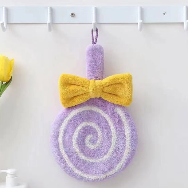Accesorios de baño: Toallas gruesas para cocina y baño. Toalla de mano de fibra de poliéster.