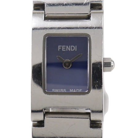 Pre-Owned Fendi Olologi Women's Watch, 3150L Stainless Steel, Silver Quartz Movement,... (Fair)