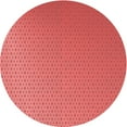 thumbnail image 1 of Ahgly Tapis Rond Lavable en Machine Intérieur Transitionnel Rouge, 3 Pieds Rond, 1 of 7