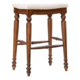thumbnail image 1 of Linon Marino Backless Wood 30" Bar Stool in Brown, 1 of 9