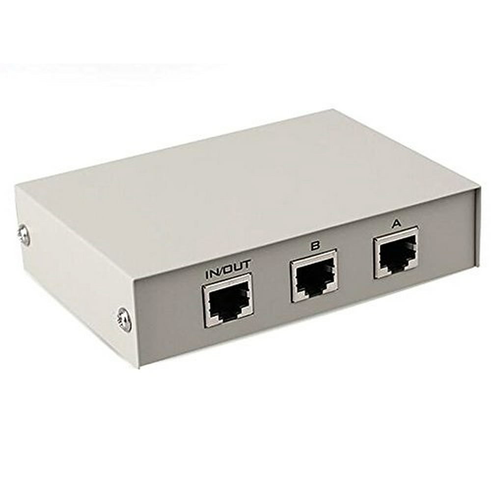 Sunskey RJ45 Manual Network Switch Metal Housing Network Sharing