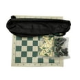 thumbnail image 1 of Juego de ajedrez portátil,Juego de ajedrez plegable,con bolsa de viaje para almacenamiento,Juego de ajedrez,Juego de ajedrez de torneo para exteriores S, 1 of 8