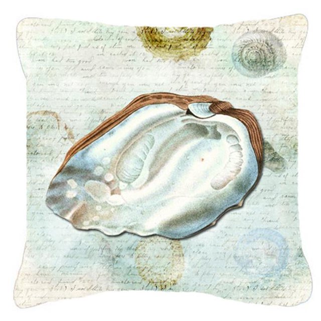 Shells Indoor & Outdoor Decorative Fabric Pillow - 18 x 18 in.