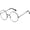 black, variant on Round Glasses Classicb Retro Circle Eyeglasses Metal Frame Clear Lens Accessories Non-Prescription For Men Women Black