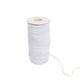 thumbnail image 3 of Ancho cuerda elástica trenzada de punto banda elástica para manualidades de costura DIY / máscara 5 mm blanco 100 yardas Advancent HA5134-04, 3 of 6