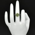 thumbnail image 2 of Natural Peridot 925 Sterling Silver Ring s.7 Jewelry DGR1106_C_7 R-1018, 2 of 7