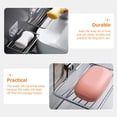 thumbnail image 2 of SHISUYAN 2 Pcs Porte-Savon en Acier Inoxydable Adhésif Mural Porte-Savon, 2 of 9