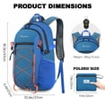 thumbnail image 3 of Seektop 20L Foldable Waterproof Hiking Backpack, Ultralight Small Lightweight Daypack Packable Backpack for Men Woman, 3 of 9