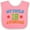 Pink and White, variant on Inktastic My Uncle is Awesome Boys or Girls Baby Bib