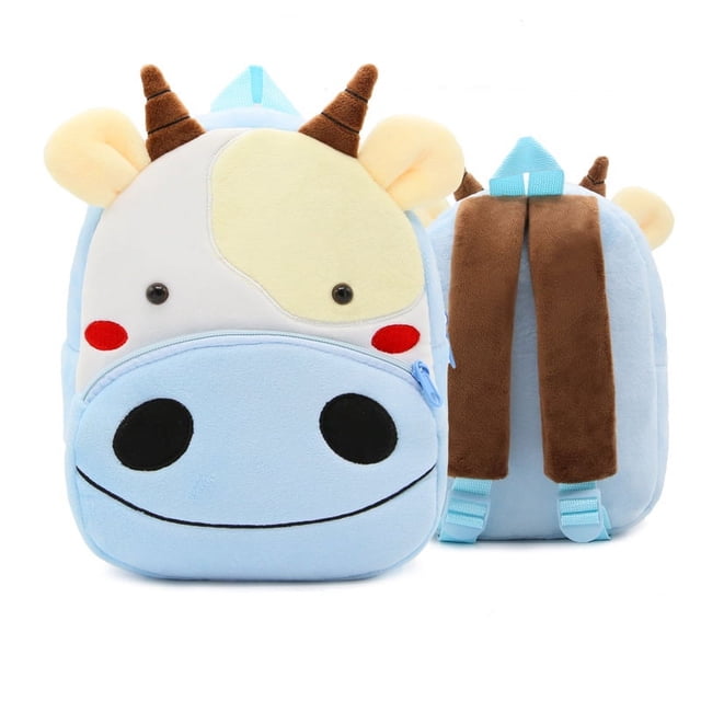 Cute Cartoon Animal Children‘s Backpack Stall Backpack Kindergarten Plush Backpack Children‘s Bag Orderable Printing