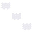 thumbnail image 4 of Monstrate Espejo Hexagonal adhesivo para pared DIY plástico acrílico decorativo superficie lisa autoadhesivo Multicolor paredes hoja plateada Plata 15 piezas 3Conjunto, 4 of 6