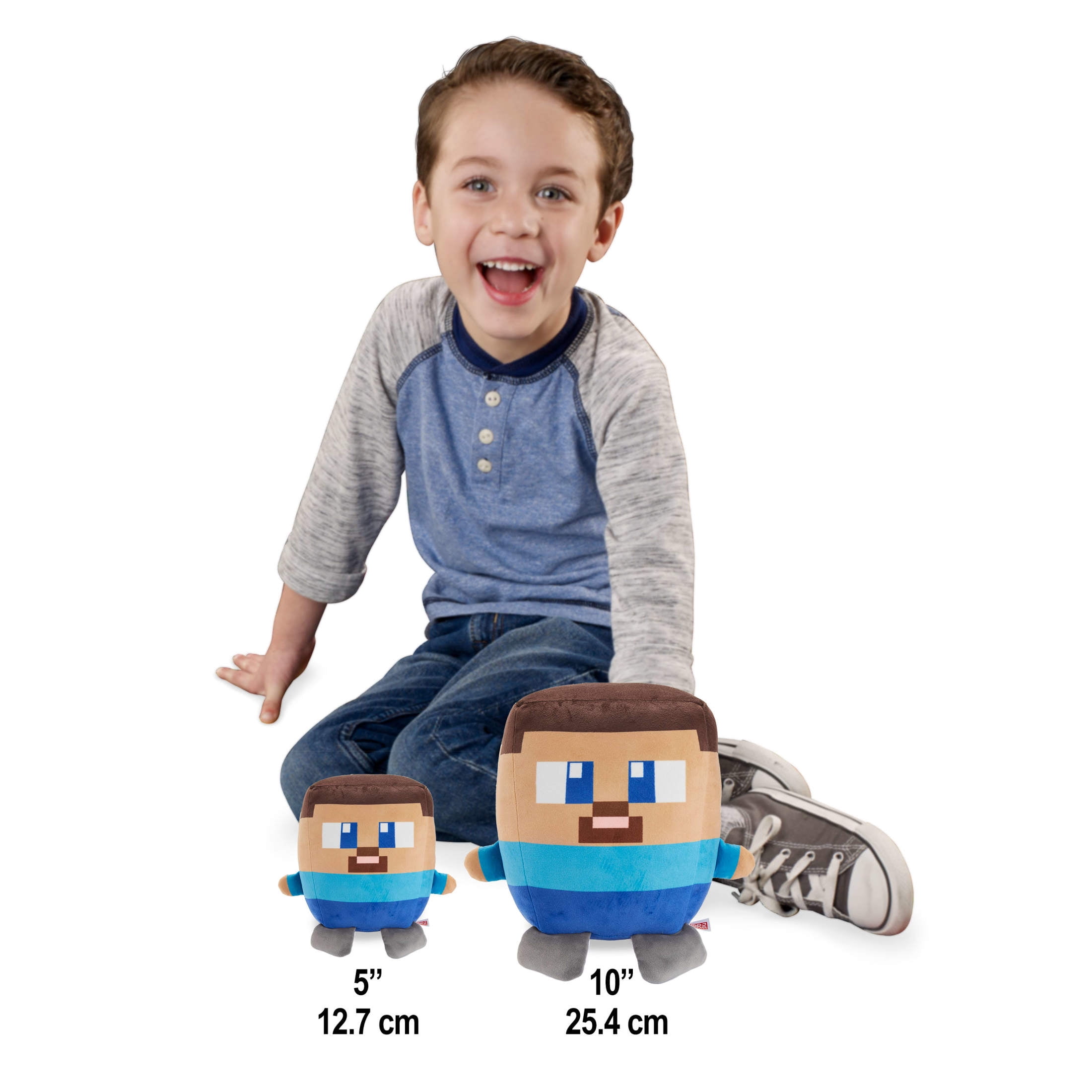 Minecraft Cuutopia 10-in Plush Character Pillow Doll, Collectible