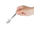 thumbnail image 6 of Restaurantware-Argento 5.5 Inch Silver Appetizer Spoons, 250 Recyclable Small Dessert Spoons - Crack-Resistant, For Appetizers Or Desserts, Silver Plastic Tasting Silverware,, 6 of 10