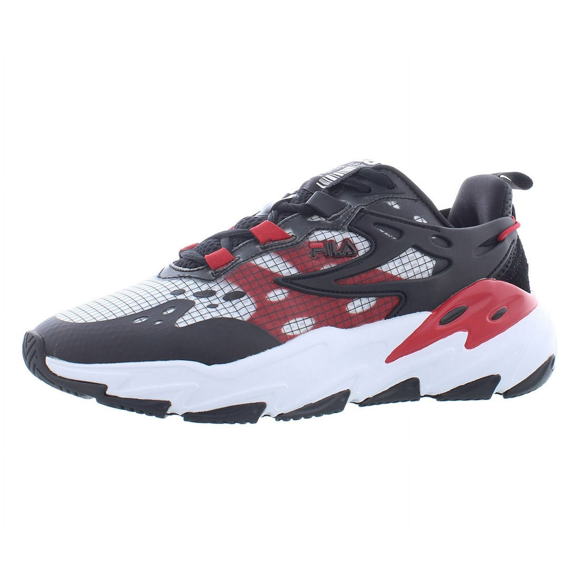 Fila Ray Tracer Evo Mens Shoes Size 7.5, Color: White/Black/Red