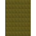 thumbnail image 1 of Ahgly Company Machine Washable Indoor Rectangle Transitional Olive Green Area Rugs, 2' x 5', 1 of 7
