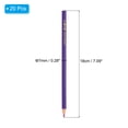 thumbnail image 2 of Uxcell Purple Colored Pencils Set, 20 Pcs Oil Color Pencils Wooden Coloring Drawing Pencil for Artists Art Painting, 2 of 7