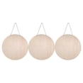 thumbnail image 3 of Round Wooden Pieces 3 Sets Khaki Unfinished Suitable For Craft Supply And Decorative Use, 3 of 3