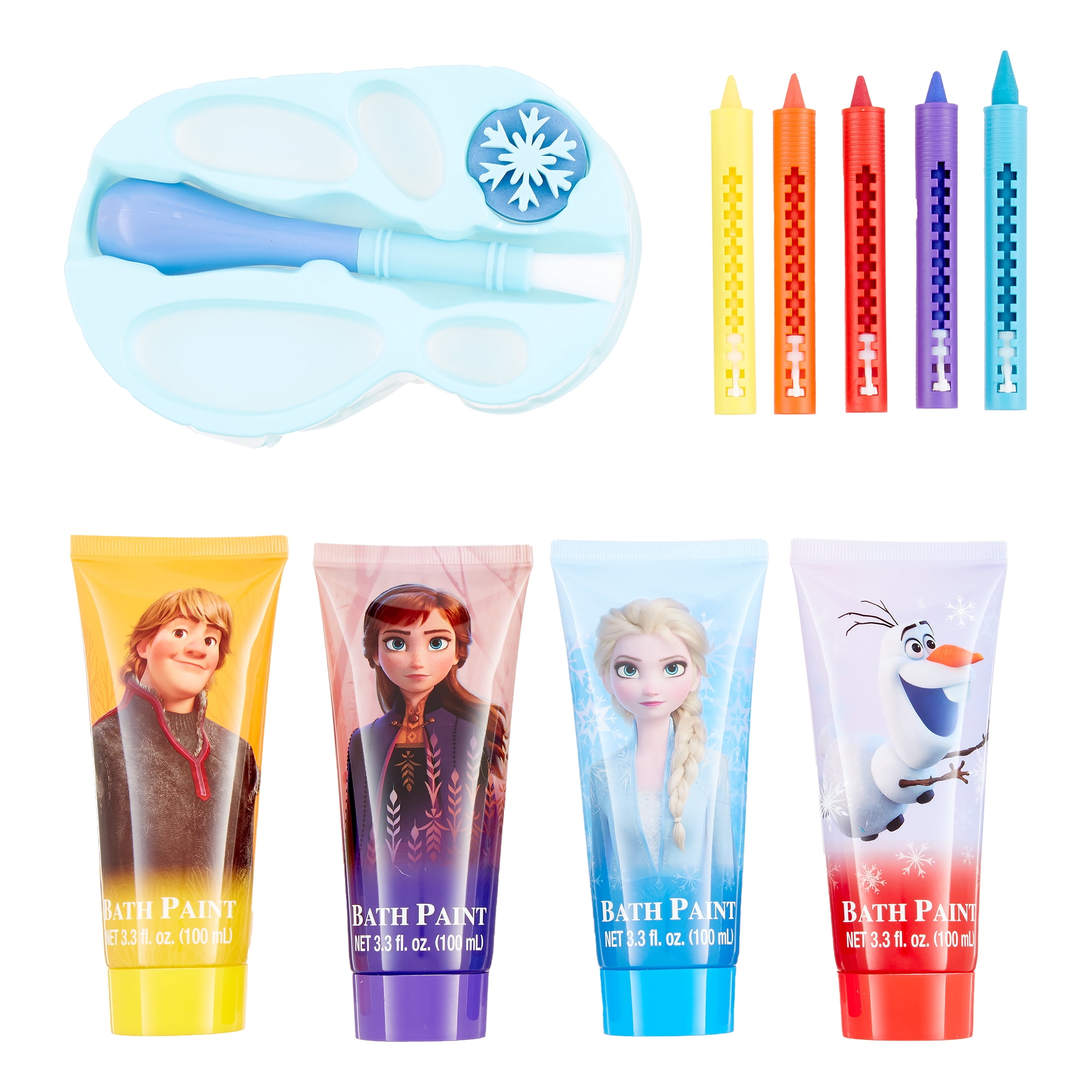 Frozen II 12Piece Bath Time Activity Set