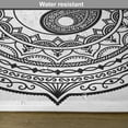thumbnail image 6 of Ambesonne Japanese Place Mats Set of 4, Ying Yang, Standard Size, Black White, 6 of 6
