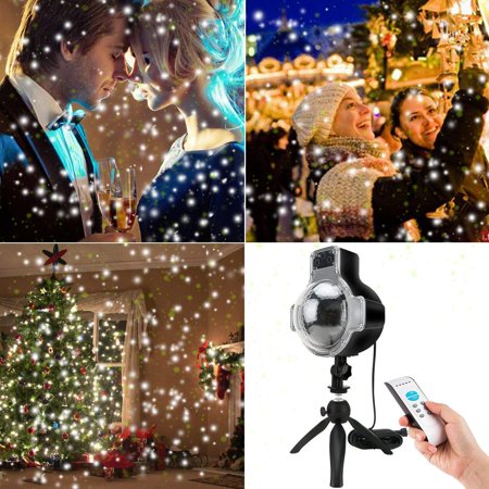 Ledshope Snowfall Projector Led Lights Wireless Remote Ip65