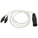 thumbnail image 5 of Cable para auriculares Bling Bling XLR de 4 pines 3,9 pies para Sennheiser HD580 HD600 HD650 HD25 HD545, 5 of 12