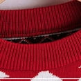 thumbnail image 4 of BOOMNY Toddler Boys Girls Sweaters Long Sleeve Xmas Deer Embroidery Knitted Sweater For Kids Warm Fall Winter Sweaters, 4 of 7