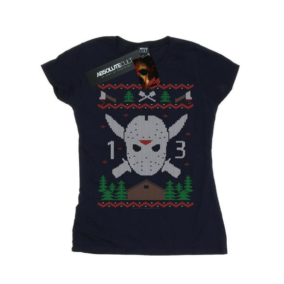 Friday 13th T-Shirt en Coton de Noël pour Femmes Fair Isle